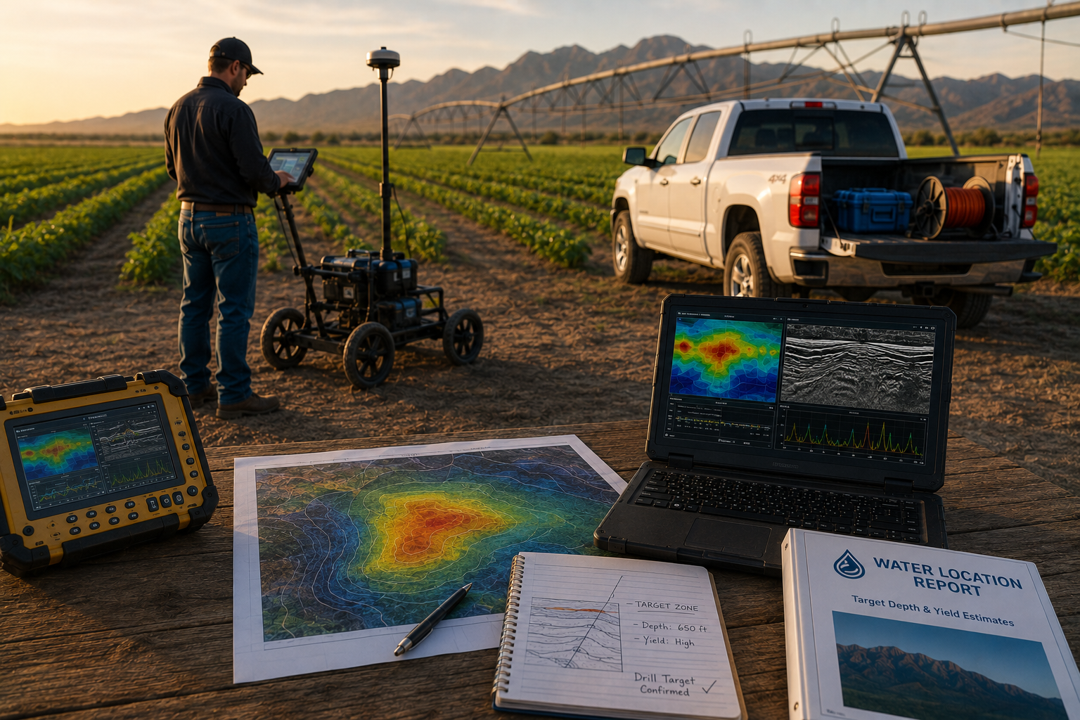 Best Methods for Locating Groundwater on Farms